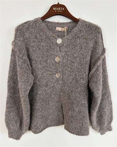 Marta du Chateau - MDCNovella Strikcardigan - Moro